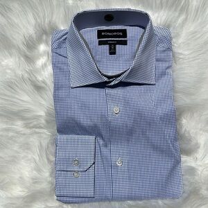 🆕 Bonobos Dress Shirt Standard Fit 17/35 Long Sleeve